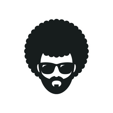 Cool man. Afro Haircut. African
