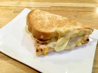 Sausage Bread with butter