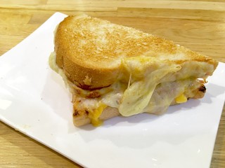 Sausage Bread with butter