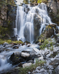 Fototapeta na wymiar Kings Creek Falls Waterfall Long Exposure California