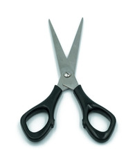 scissors on the background white 