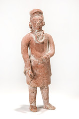 Fototapeta na wymiar Original Mayan Statuette from the Classic Period