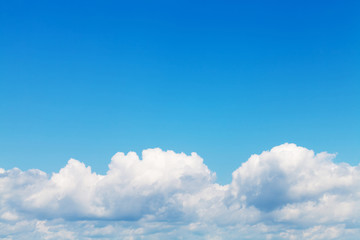 Blue sky and clouds