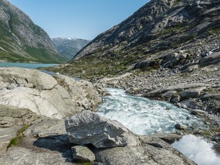 Nigardsbreen Gletscher in Sogn Fjordane - Norwegen