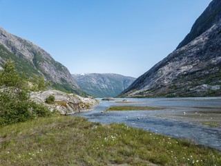Nigardsbreen Gletscher in Sogn Fjordane - Norwegen