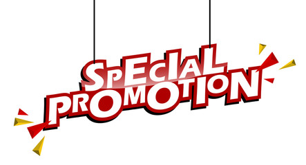 red and yellow tag special promotion