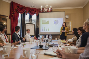 Having a Business Meeting