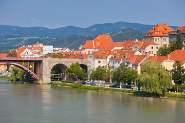 Maribor city view, Slovenia