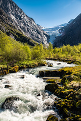 The Briksdal Glacier National Park