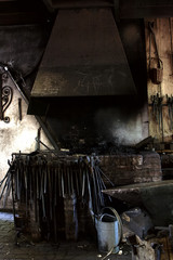 old fireplace and craftmanship
