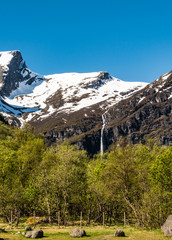 The Briksdal Glacier National Park
