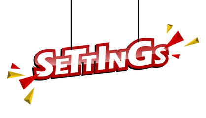 red and yellow tag settings