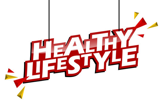 red and yellow tag healthy lifestyle