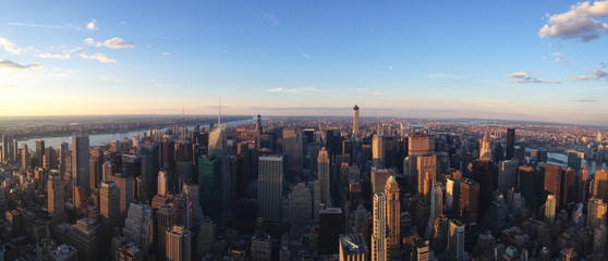 Panorama of Manhattan