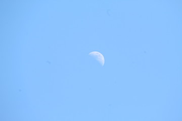 Mid Day Moon