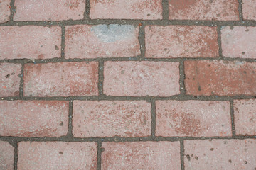 Dark red brick wall texture