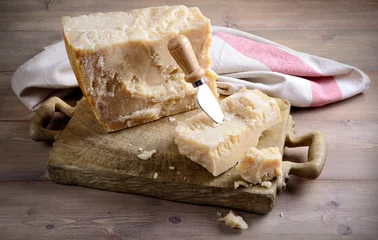 Fototapete Pamigiano, Parmesan cheese, Grana © fabiomax