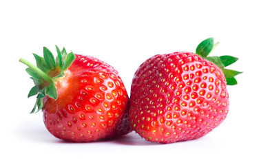 Strawberry isolated on white background. Clipping Path