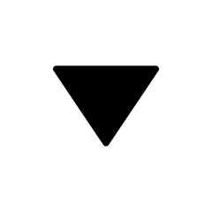 wide down arrow icon. Element of web icon for mobile concept and web apps. Isolated wide down arrow icon can be used for web and mobile. Premium icon