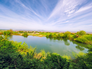 Sunny spring countryside,Northern Ireland