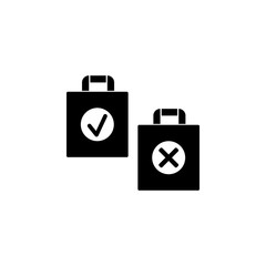 store bag icon. Element of web icon for mobile concept and web apps. Isolated store bag icon can be used for web and mobile