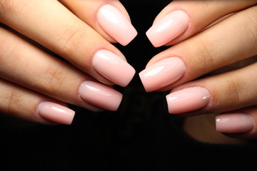 glamorous beautiful manicure