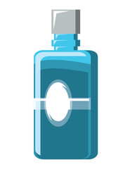 water bottle icon over white background, vector illustration