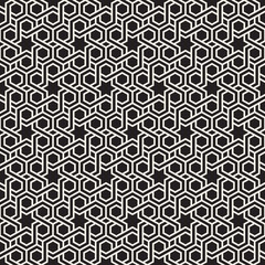 Vector seamless pattern. Modern stylish abstract texture. Repeating geometric tiles