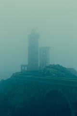 Le Petit Minou lighthouse near Brest city, Bretagne, France