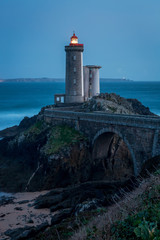 Le Petit Minou lighthouse near Brest city, Bretagne, France