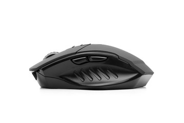Gaming mouse isolated on white background.