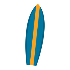 Surf table cartoon vector illustration graphic design