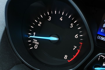 Modern car Dashboard