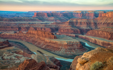 Sunrise at Dead Horse Point, Moab, Utah