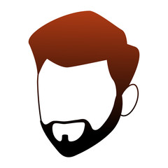 Man faceless cartoon vector illustration graphic design