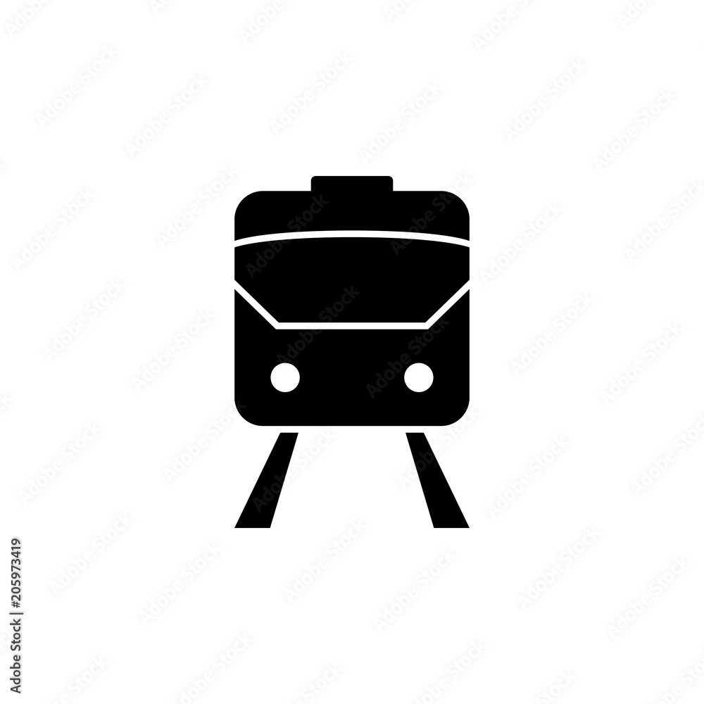 Poster a train icon. element of web icon for mobile concept and web apps. isolated a train icon can be used