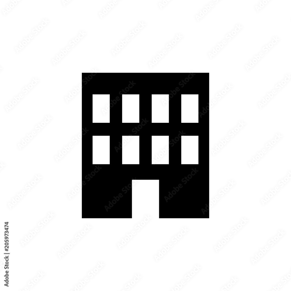 Aufkleber building icon. element of web icon for mobile concept and web apps. isolated building icon can be us