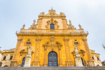 Chiesa di san pietro in Modica, Sicily, Italy