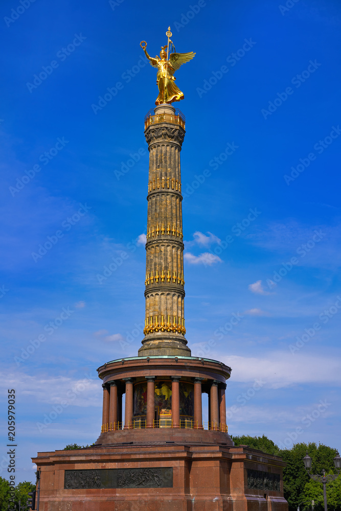 Canvas Prints Siegessaule column in Berlin Germany