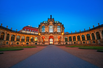 Obraz premium Dresden Zwinger in Saxony Germany