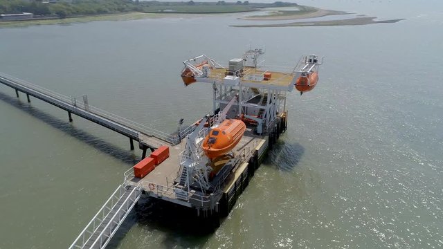 Maritime and Offshore Safety Lifeboat Training Jetty