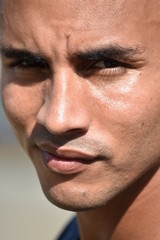 Serious Minority Male