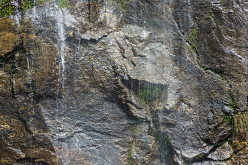 Texture of wet stone.