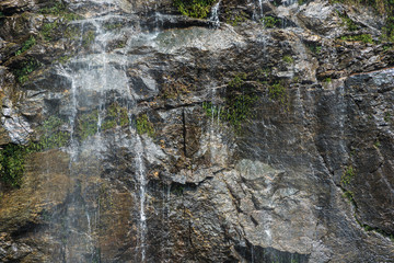 Texture of wet stone.