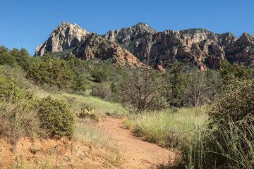 View from Schnebly Hill Road in Sedona, Arizona