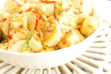 Spicy hot bean curd