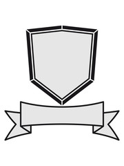 banner design eckig schild wappen emblem rahmen logo text schreiben name feld leer cool