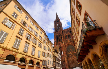 Strasbourg city in Alsace France