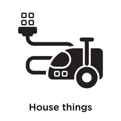 House things icon isolated on white background