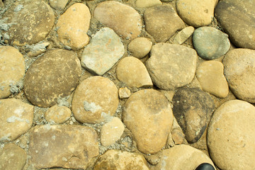Gray stones background.